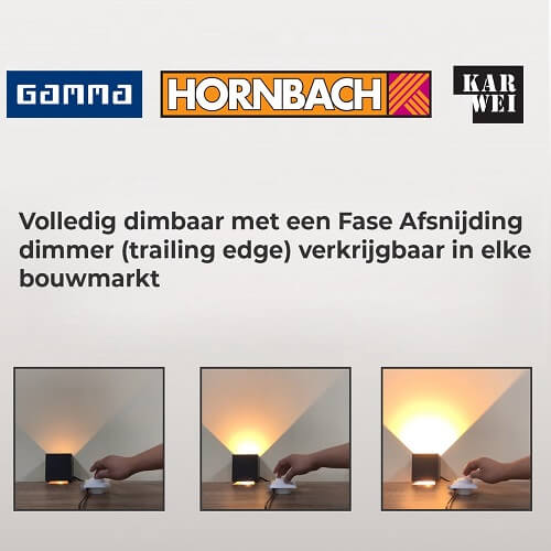 Huiswerk maken kijk in Zwakheid Wandlamp binnen set - dimbare wandlamp - 2700K | Luminize