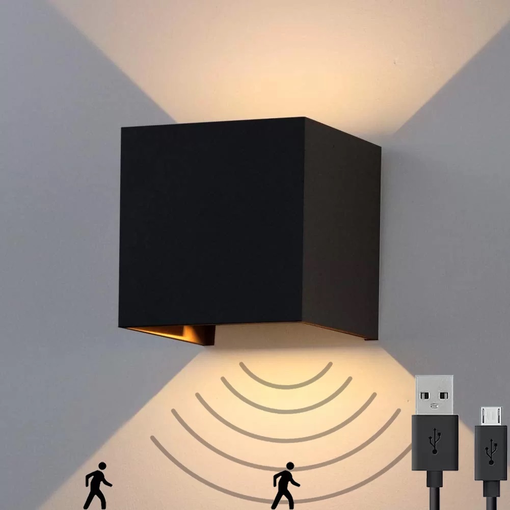 extract limiet meest Wandlamp op batterijen - Draadloze lamp met bewegingssensor - Oplaadbaar |  Luminize