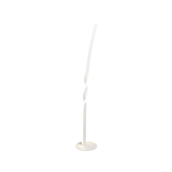 Design vloerlamp gedraaid