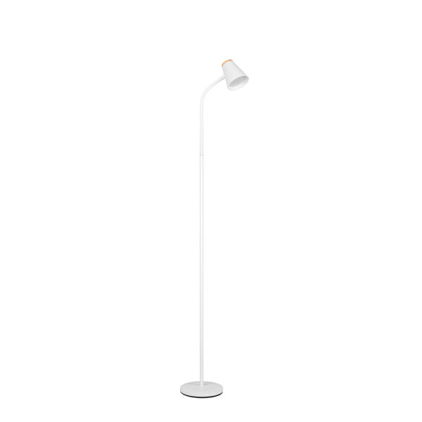 Vloerlamp met flexibele arm