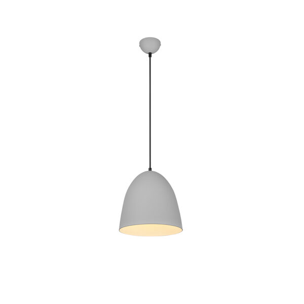 Moderne hanglamp - E27 -  150 cm hoog - grijs